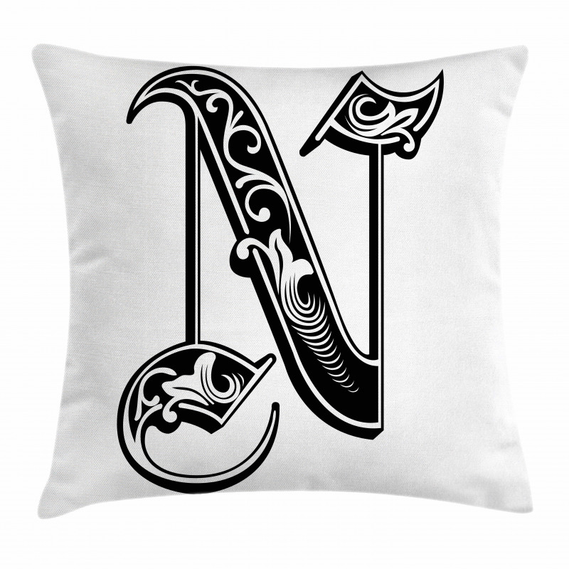 Gothic Victorian Style Pillow Cover