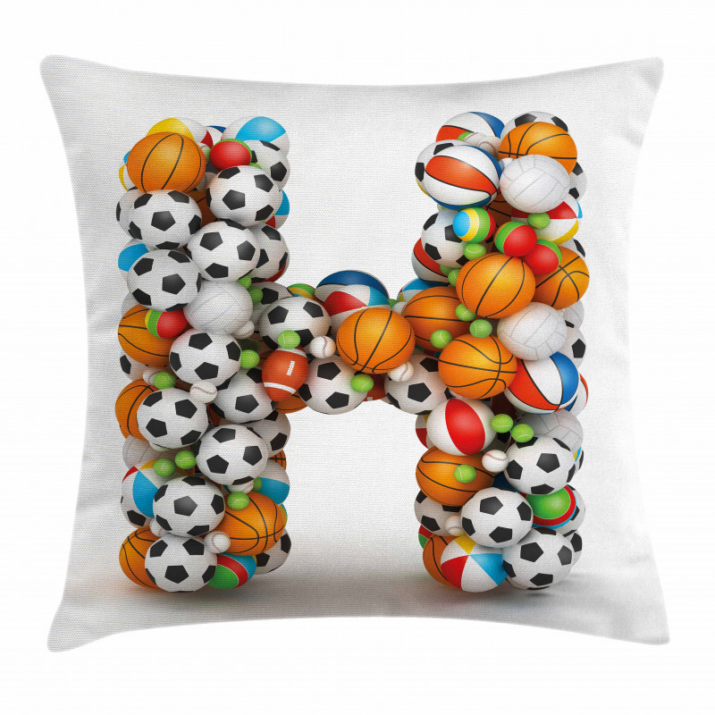 Gaming Balls Sports Pillow Cover