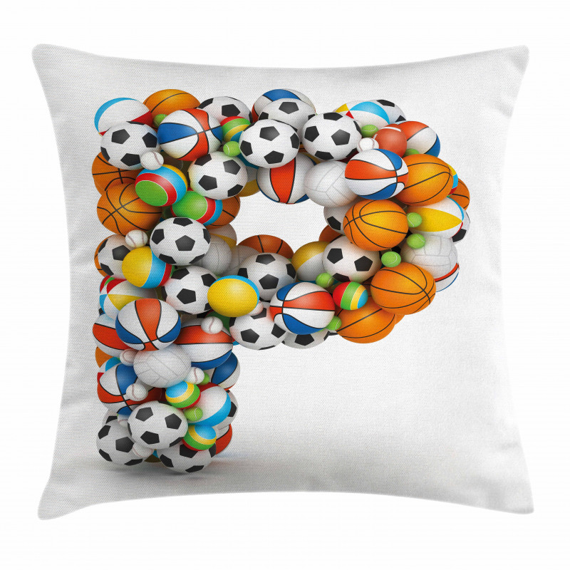 Game Sports Typography Pillow Cover