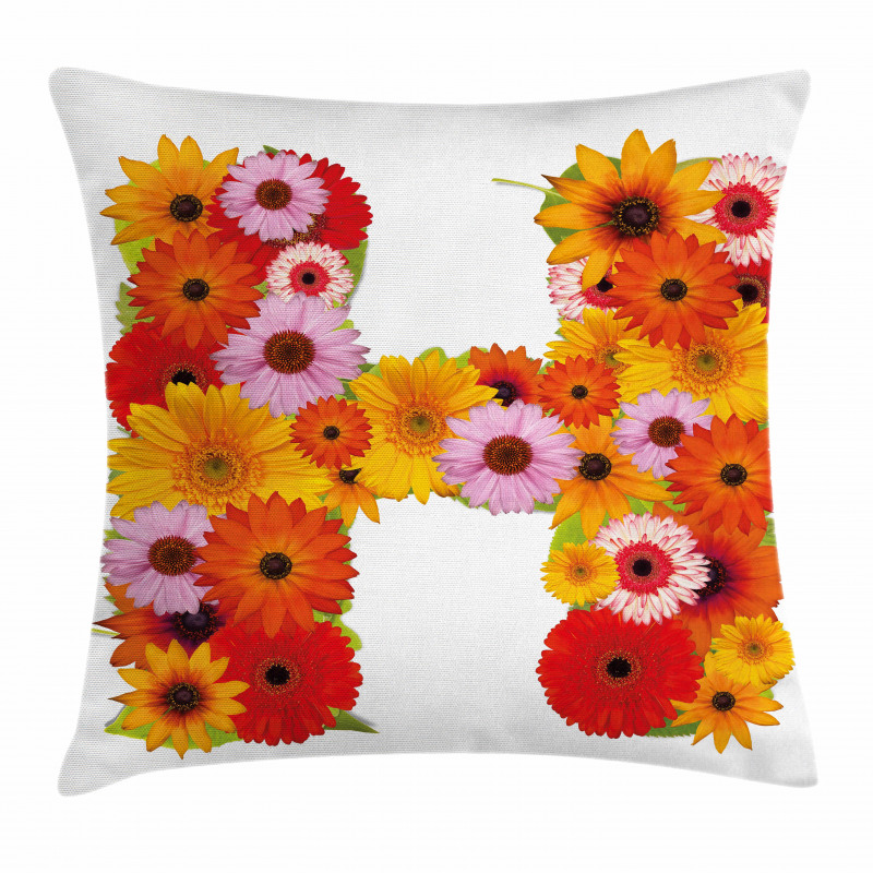 Summer Vibes Letter Pillow Cover