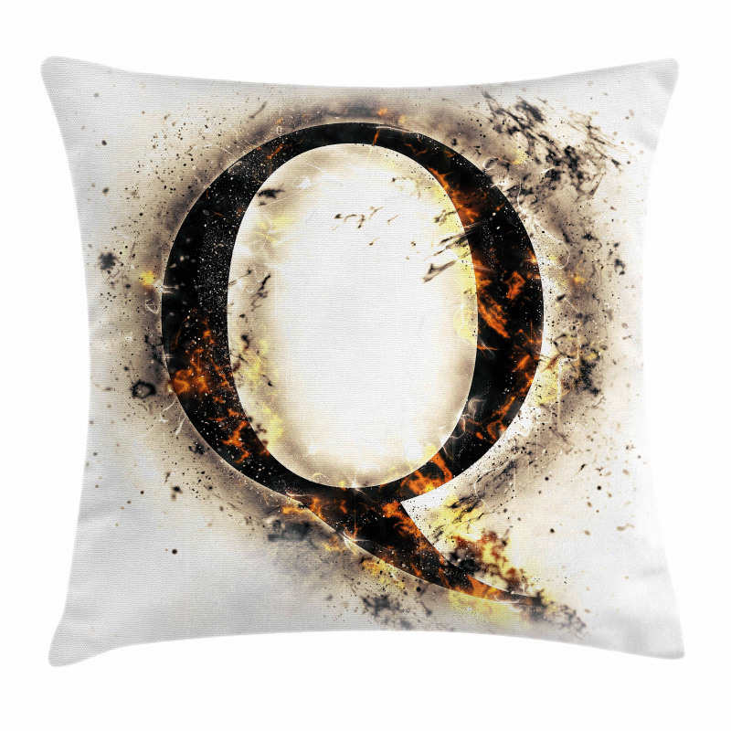 Words on Fire Theme Pillow Cover