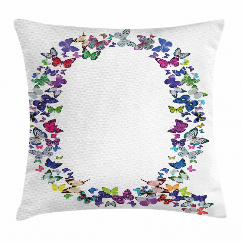 Spring Inspired Font Pillow Cover
