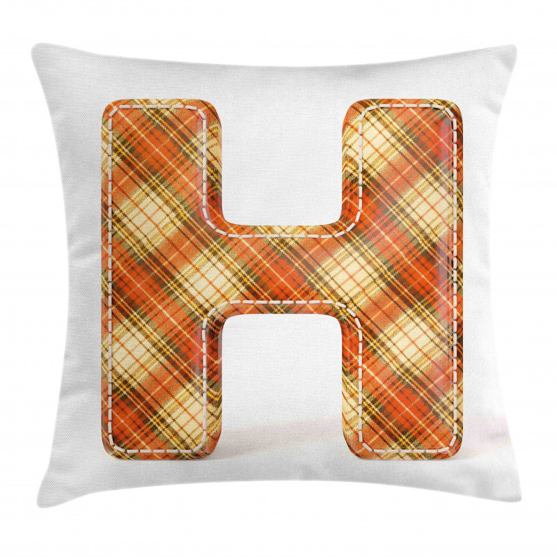 Retro Revival Typeset Pillow Cover