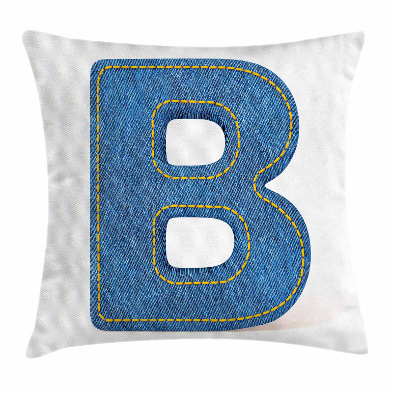 Jeans Retro Fashion Pillow Cover