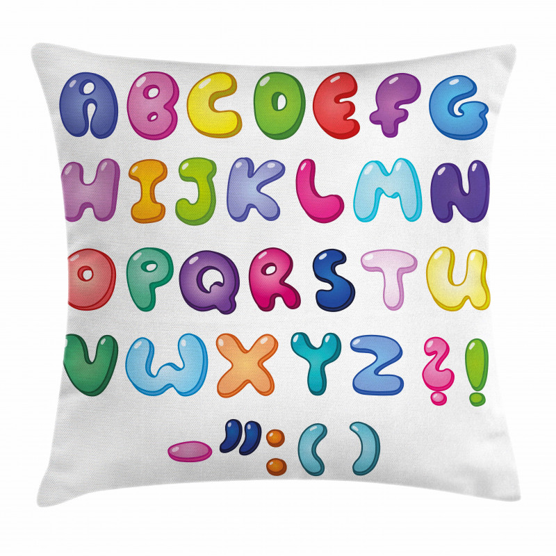 Bubble Shaped Colorful Pillow Cover