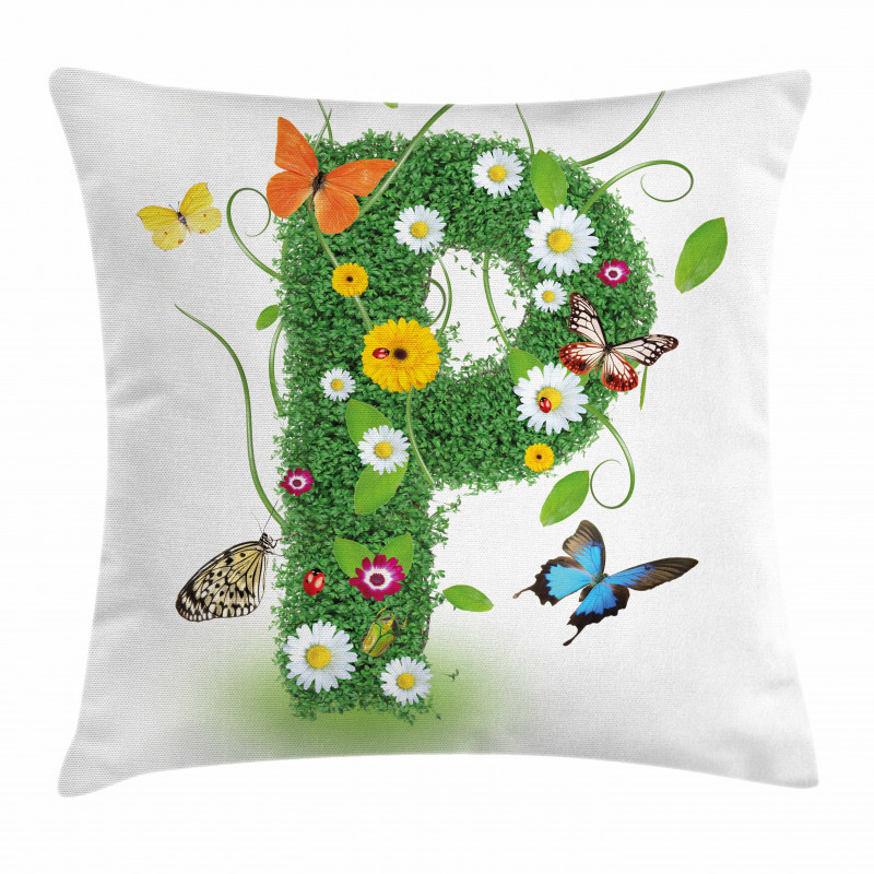 Lively Summer Wings Pillow Cover