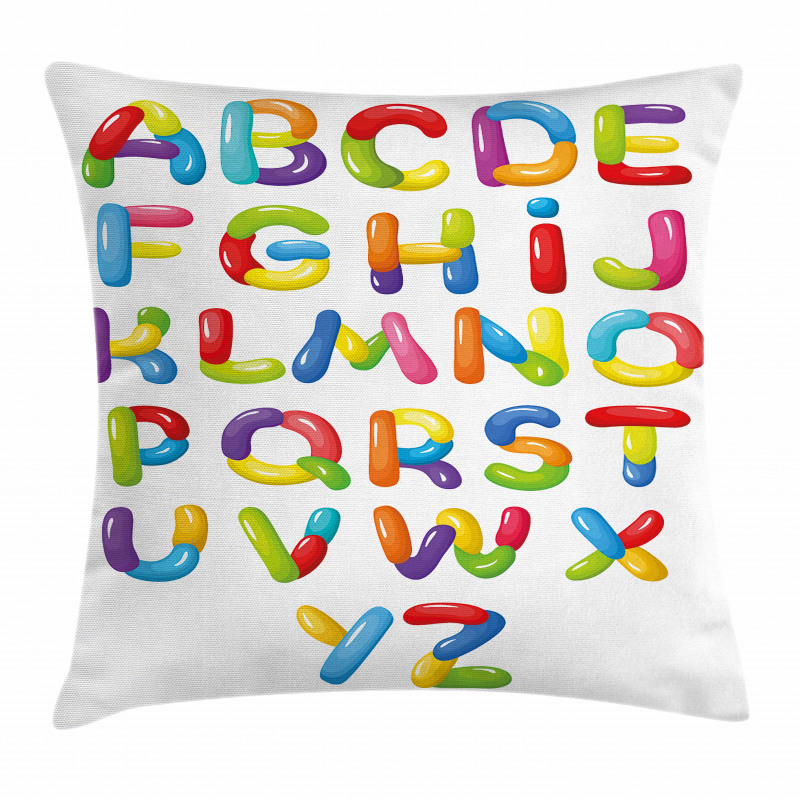 Cheerful Kids Design Pillow Cover