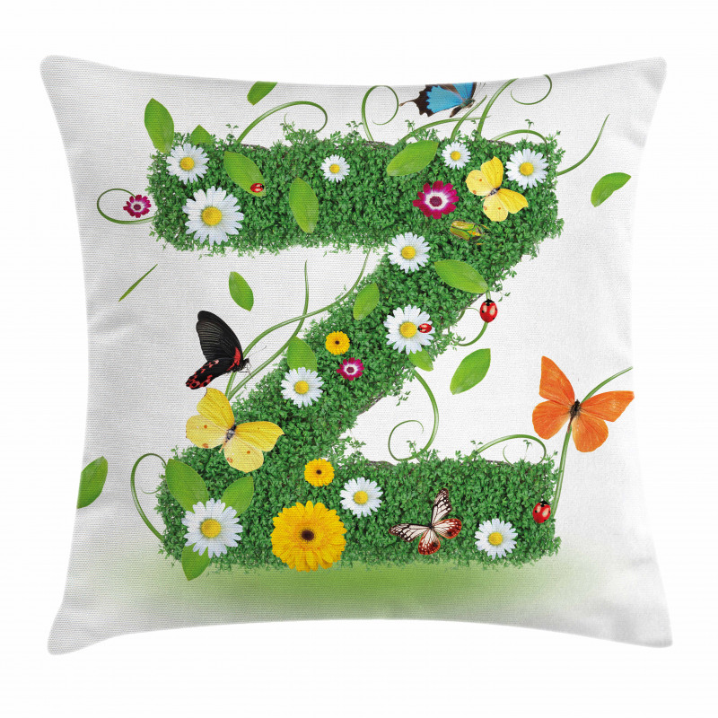 Fresh Summer Garden Pillow Cover