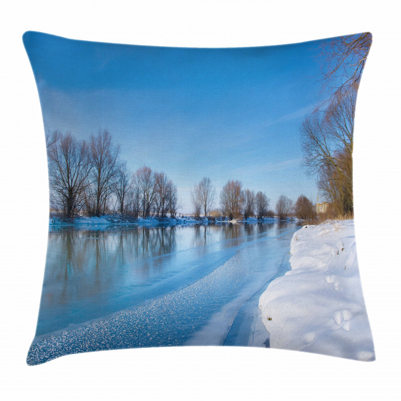Freezing Weather Sky Pillow Cover