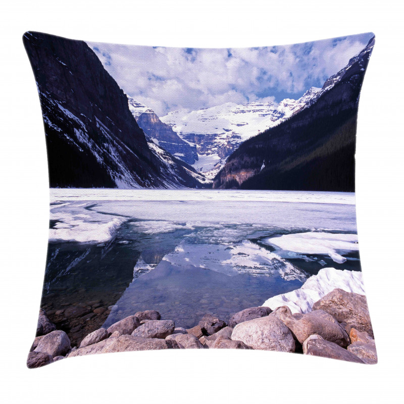 Lake Louise Alberta Pillow Cover