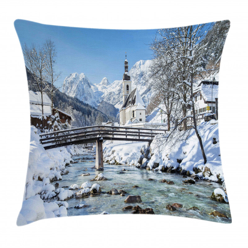 Scenic View Panorama Pillow Cover