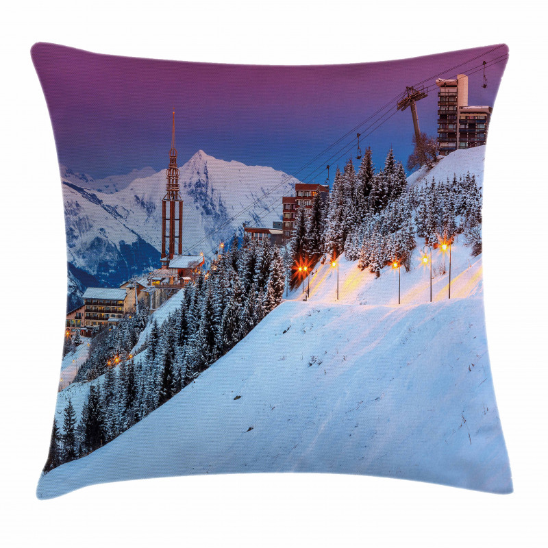 Majestic Sunrice Ski Pillow Cover
