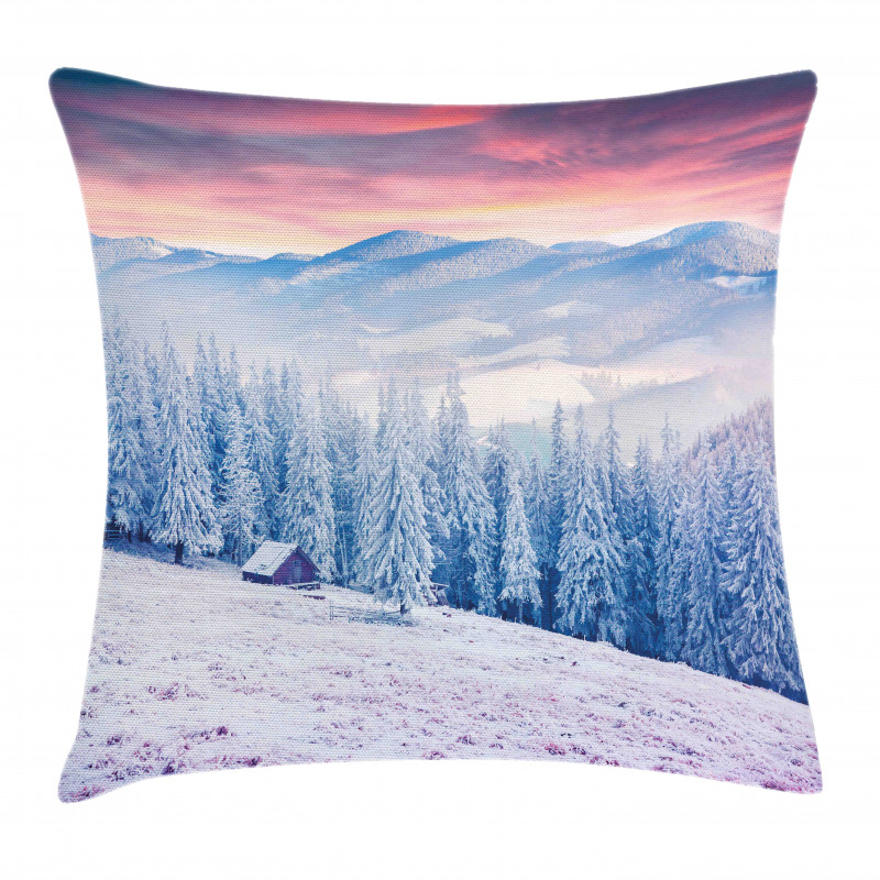 Calm Scenic Countryside Pillow Cover