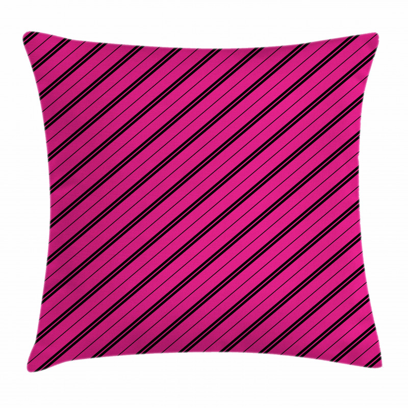 Diagonal Lines Modern Pillow Cover