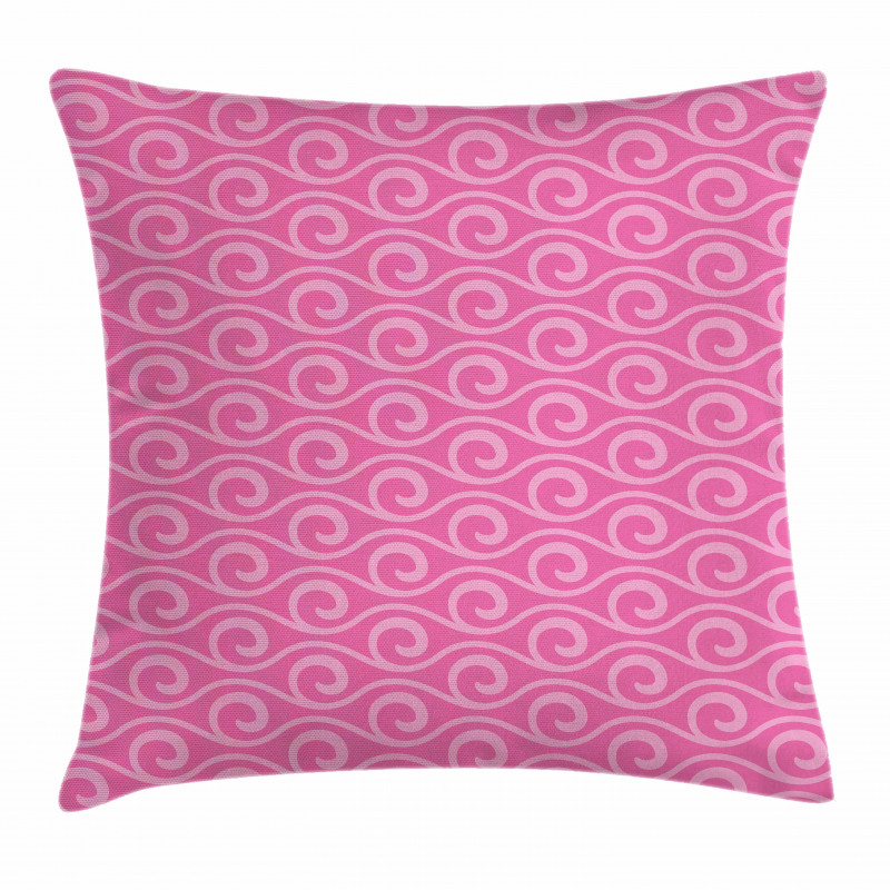 Fantasy Waves Curves Pillow Cover