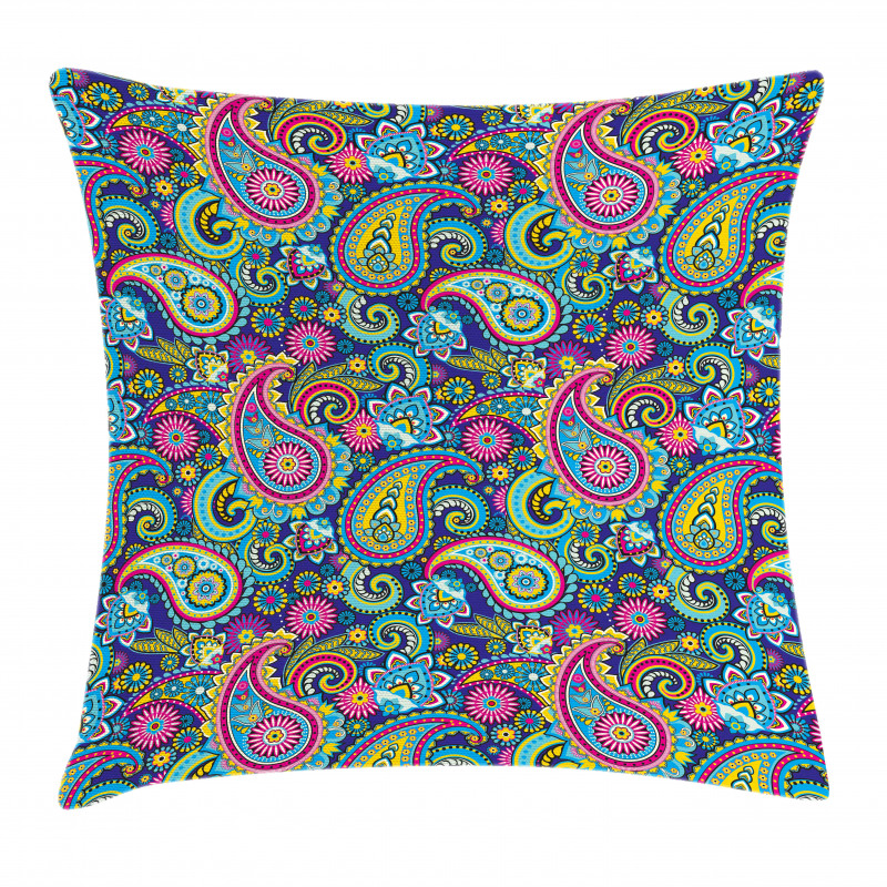 Vintage Paisley Pillow Cover