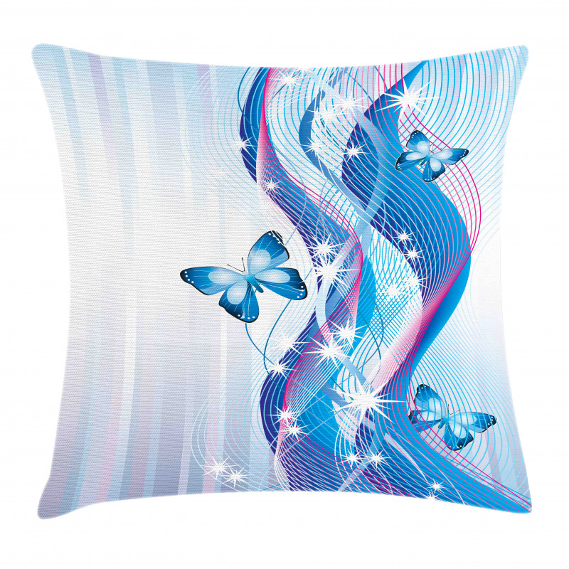 Magic Butterfly Pillow Cover