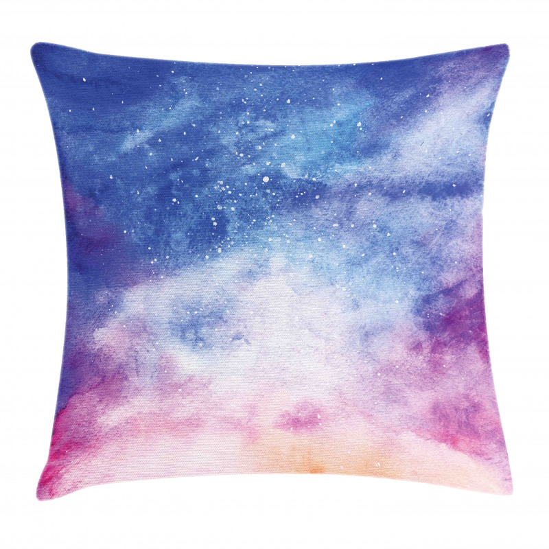 Watercolor Space Pillow Cover