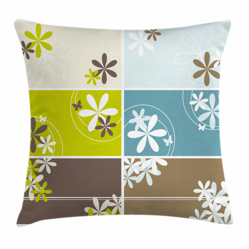 Spring Inspired Blossoms Pillow Cover