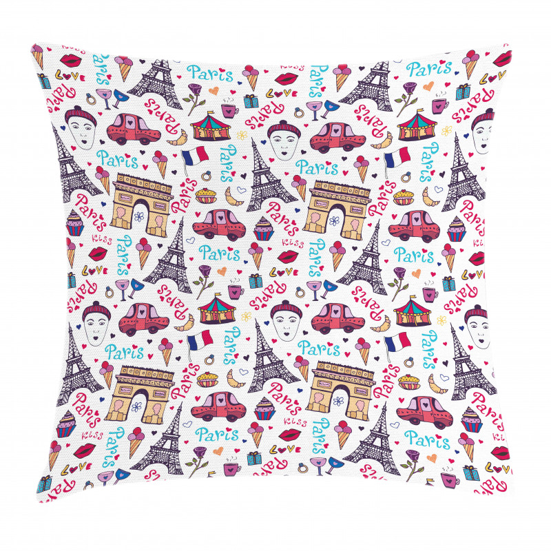 Various City Pillow Cover