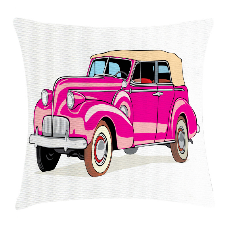 Convertible from Fifties Pillow Cover