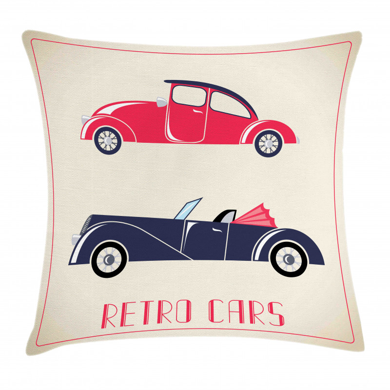 Old School Convertible Pillow Cover