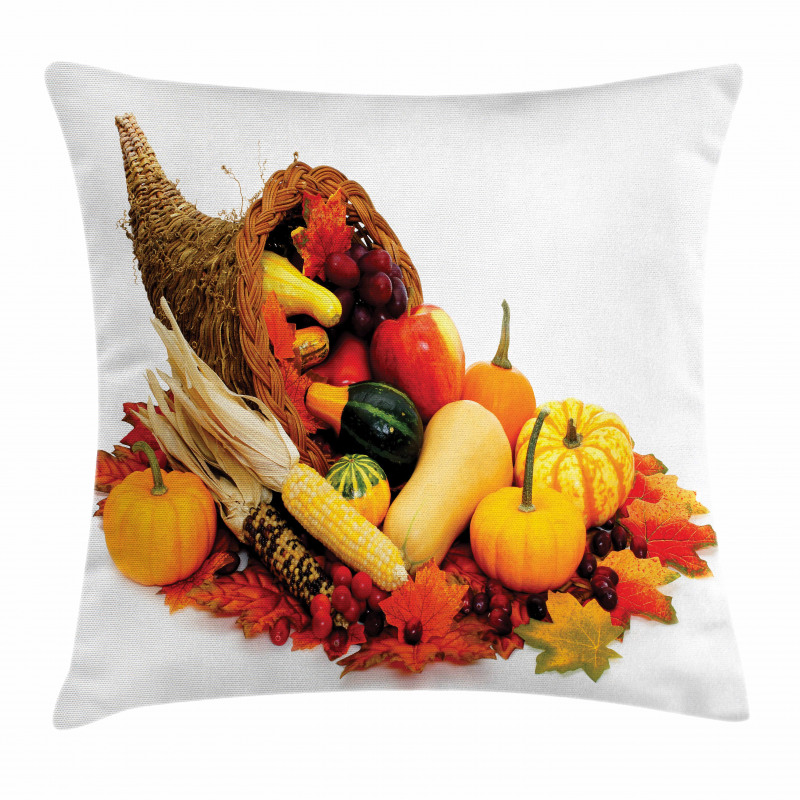 Thanksgiving Photograph Pillow Cover