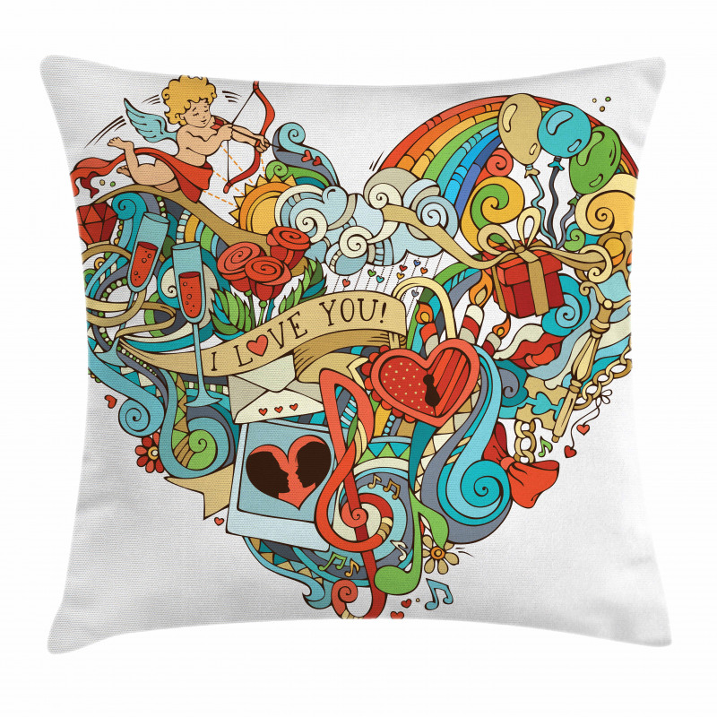 Eros Presents Ring Pillow Cover