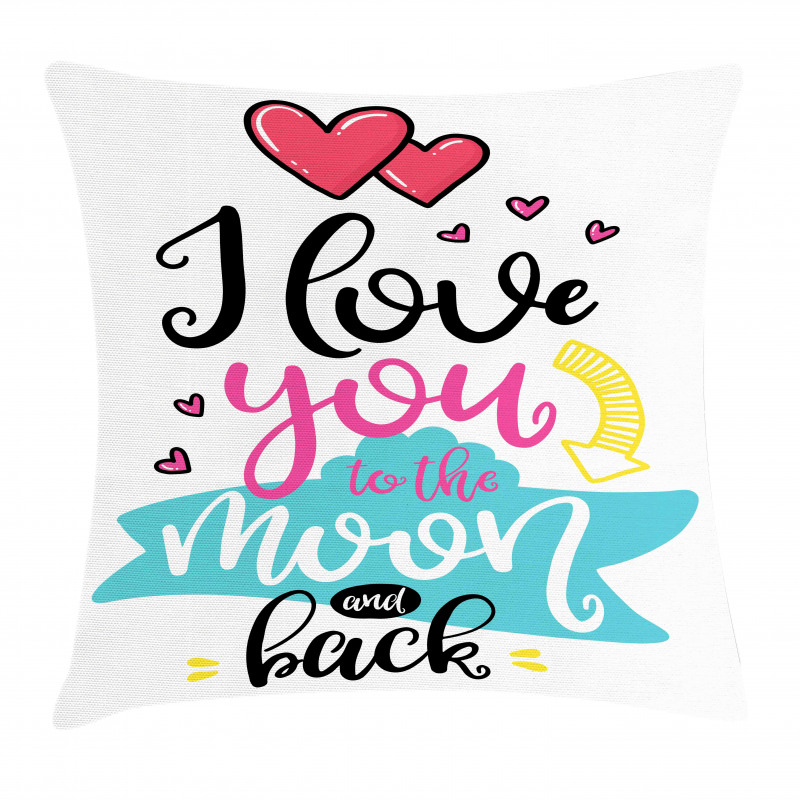 Lifestyle Words Partners Pillow Cover