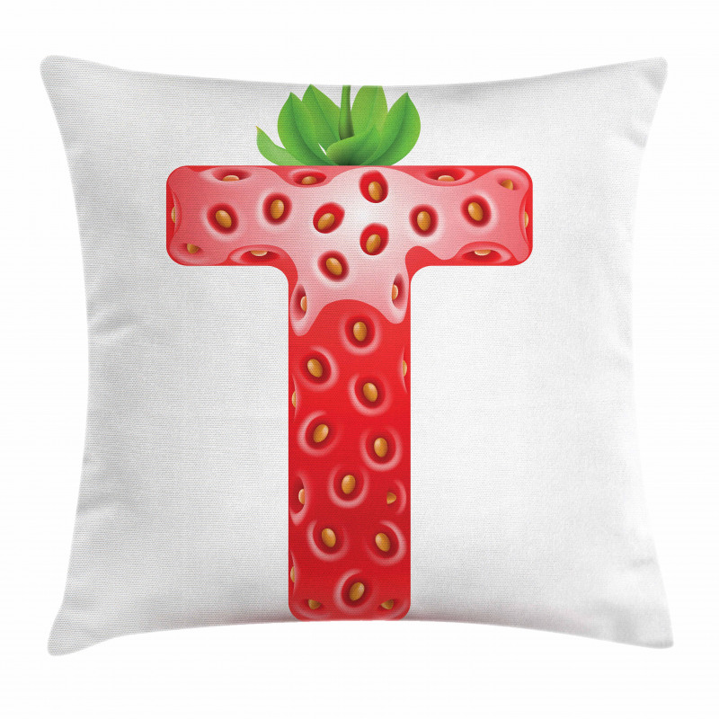 Harvest Yield Themed T Pillow Cover