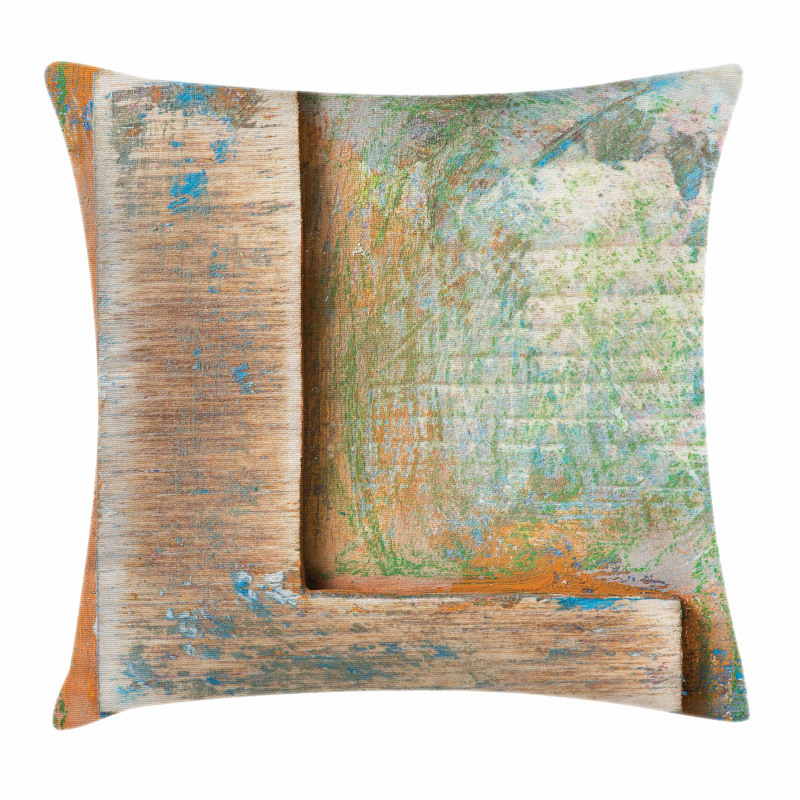 Timeworn Typography L Pillow Cover