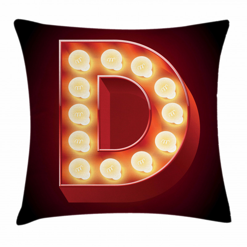 D Electricity Pillow Cover