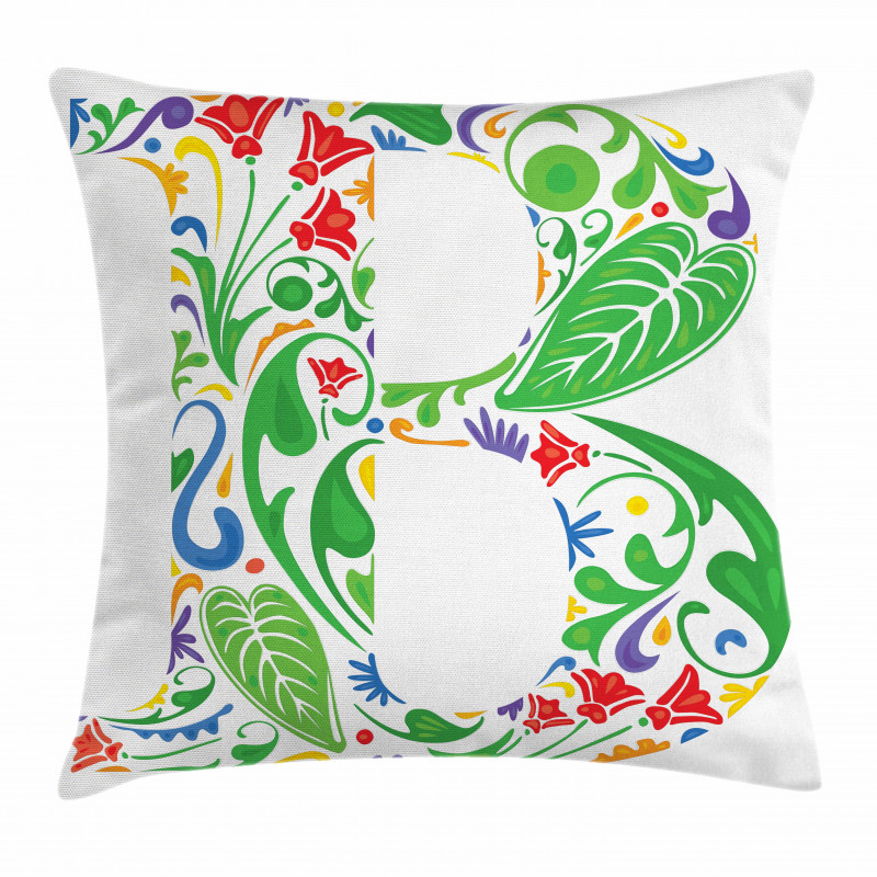Capital B Spring Herbs Pillow Cover