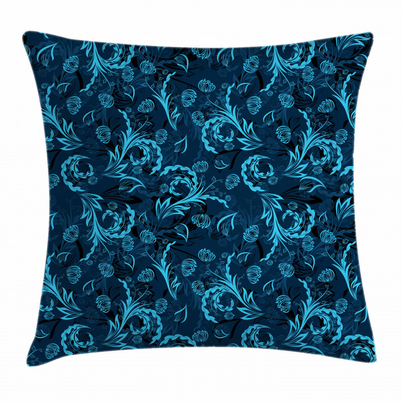 Damask Inspired Abstract Pillow Cover