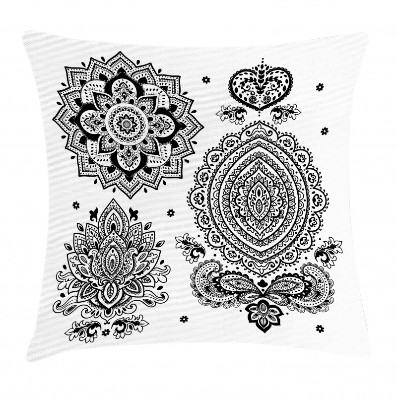 South Ornate Design Pillow Cover