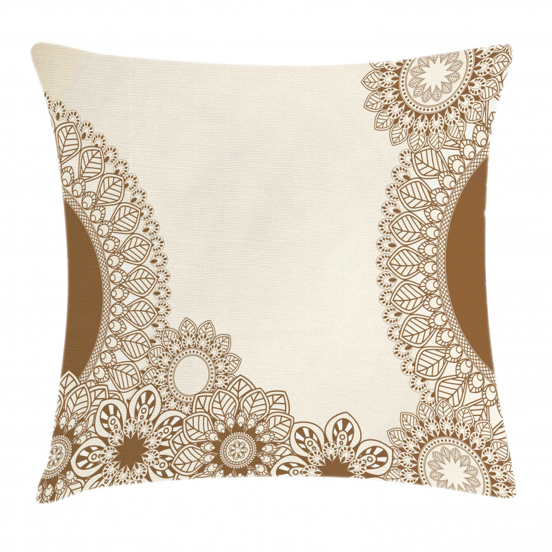 Old Fashioned Mandala Art Pillow Cover
