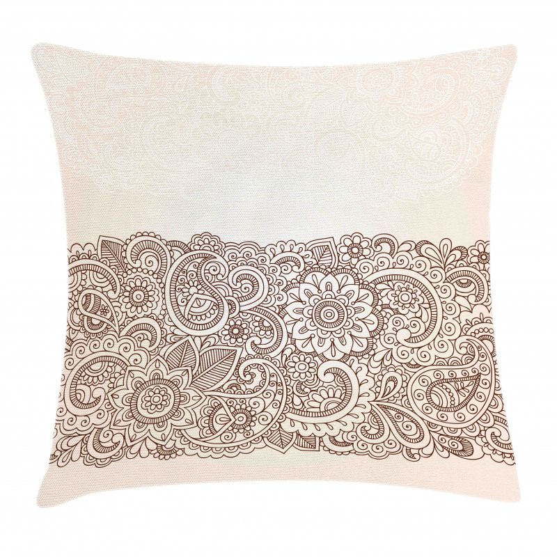 Mandala Paisley Pattern Pillow Cover