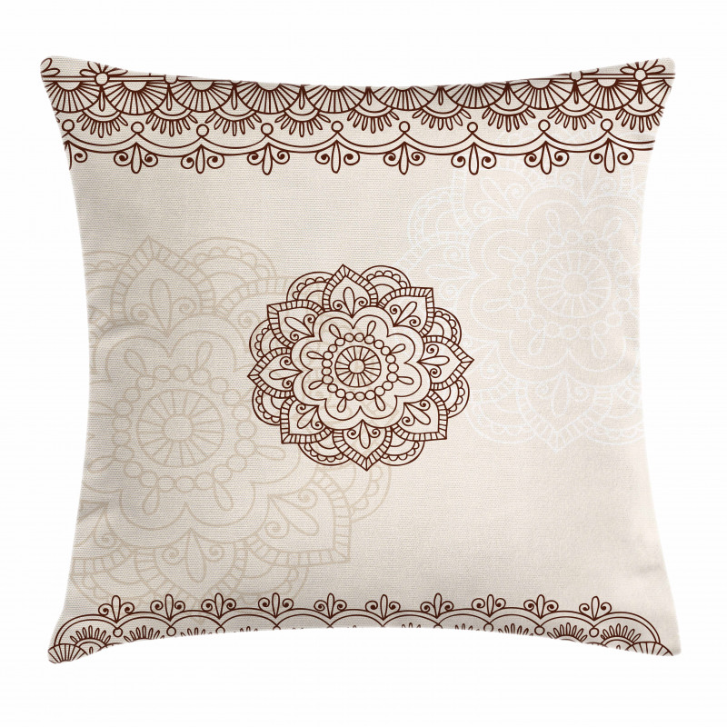 Geometrical Swirls Lines Pillow Cover