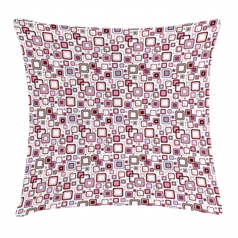 Abstract Square Shape Pillow Cover