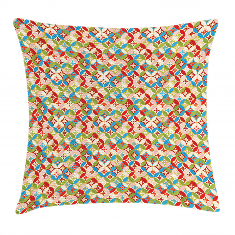 Japanese Interlocking Pillow Cover