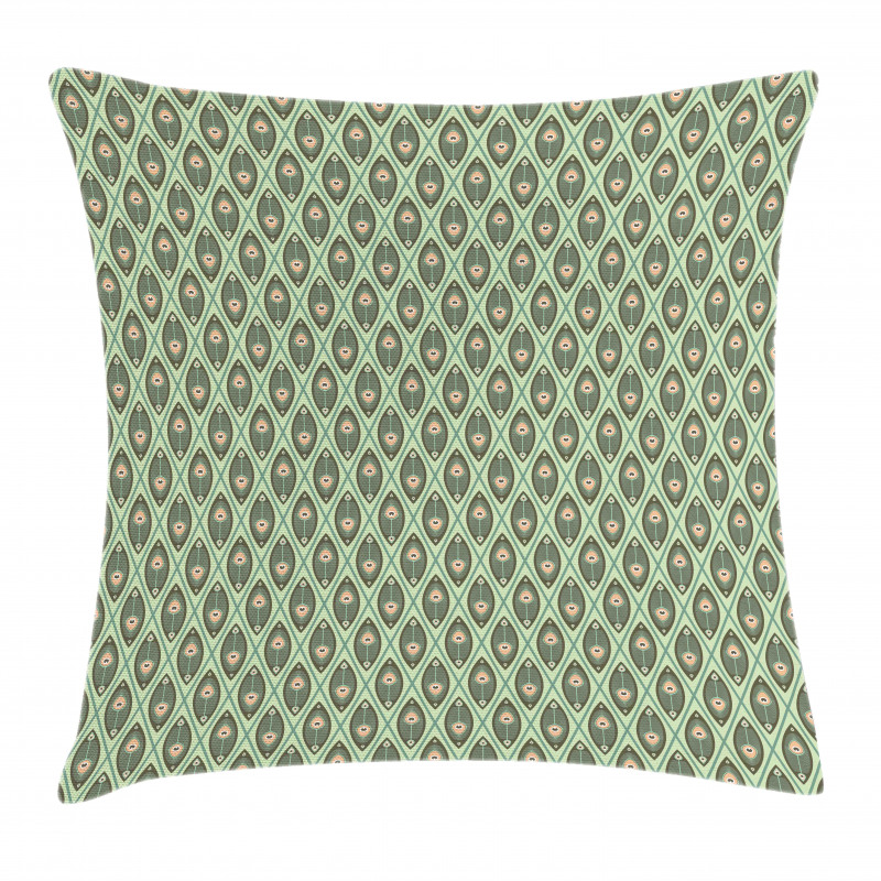 Peacock Feathers Pillow Cover