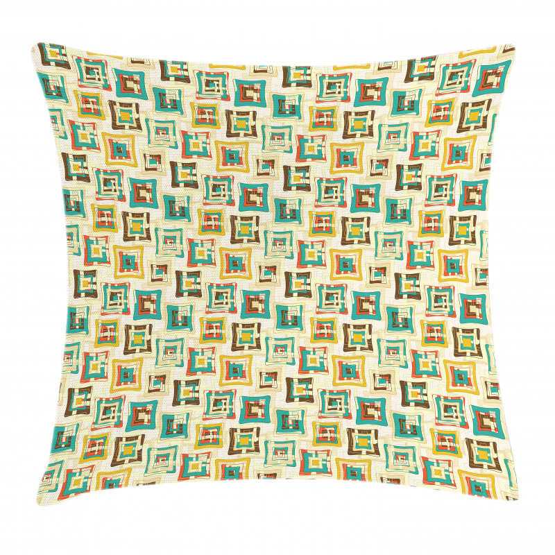 Surreal Puzzle Shape Pillow Cover