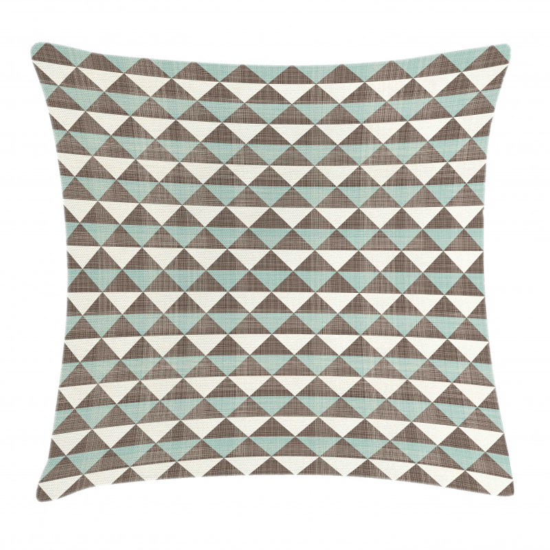 Cubism Triangles Pillow Cover