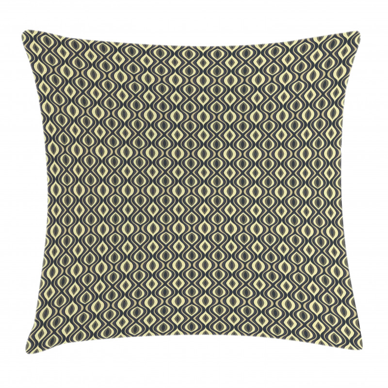 Wavy Vertical Tiles Pillow Cover