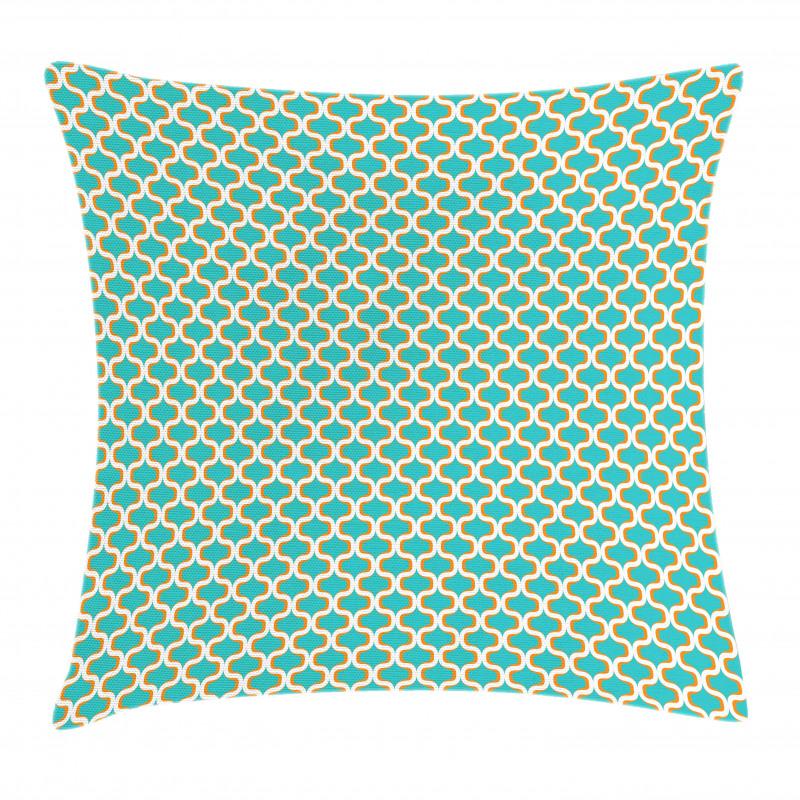 Seventies Retro Form Pillow Cover