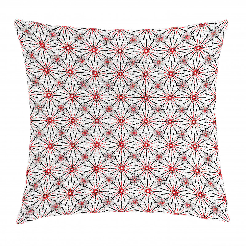 Trippy Flower Pillow Cover
