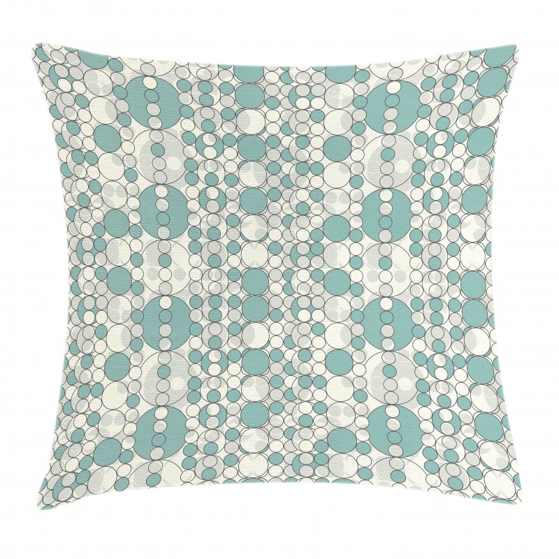 Pale Toned Lattice Pillow Cover