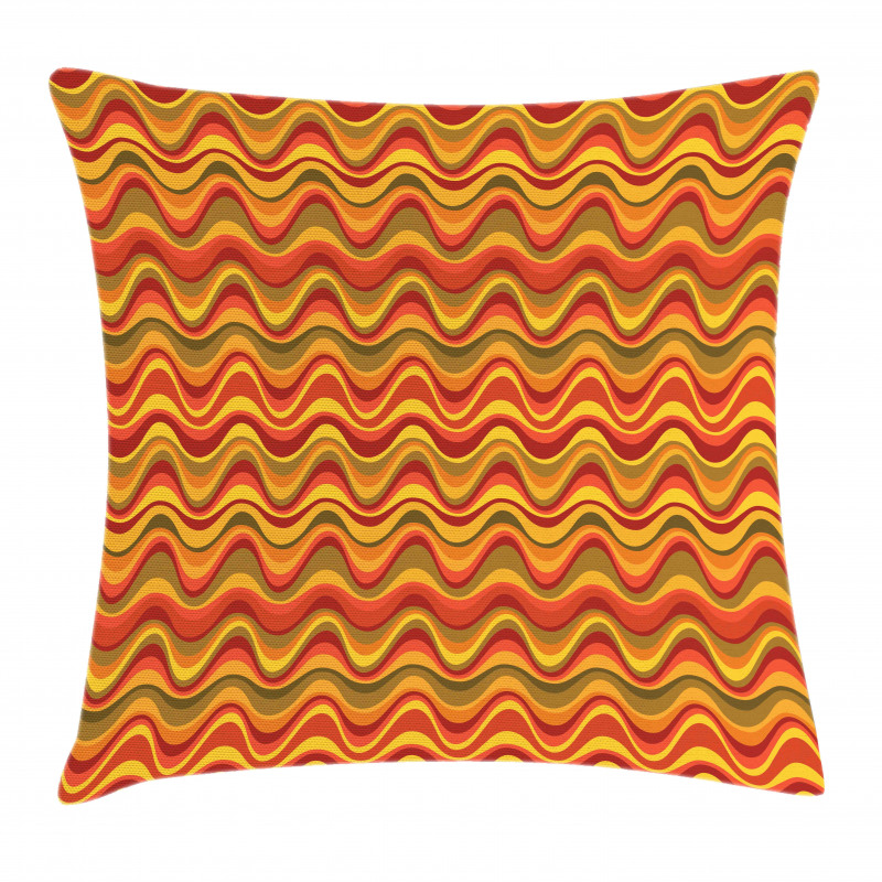 Desert Dune Pattern Pillow Cover