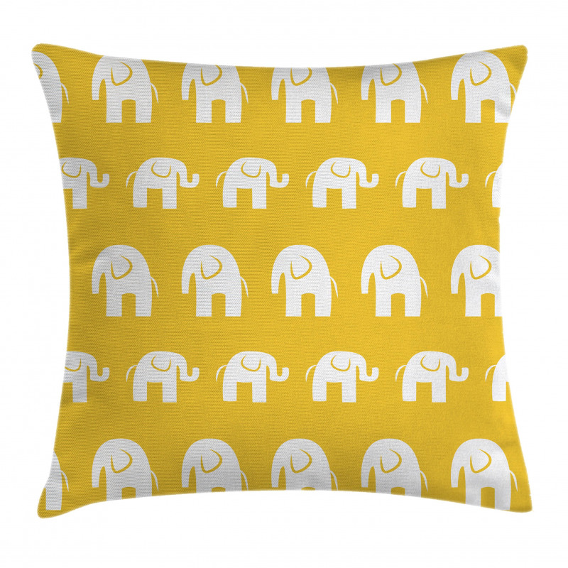 Monotone Animal Pattern Pillow Cover