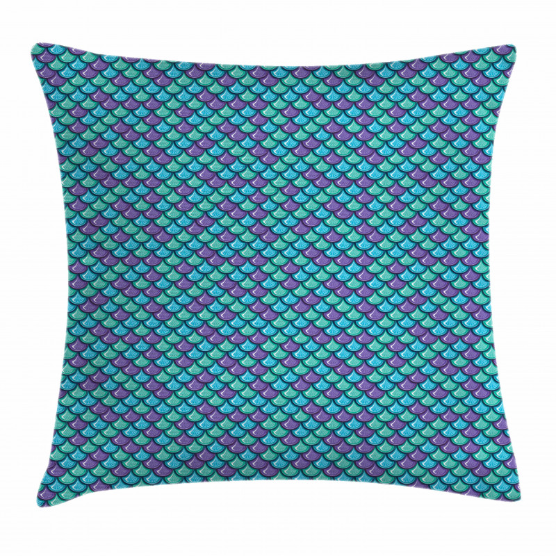 Dragonscale Ornate Motif Pillow Cover